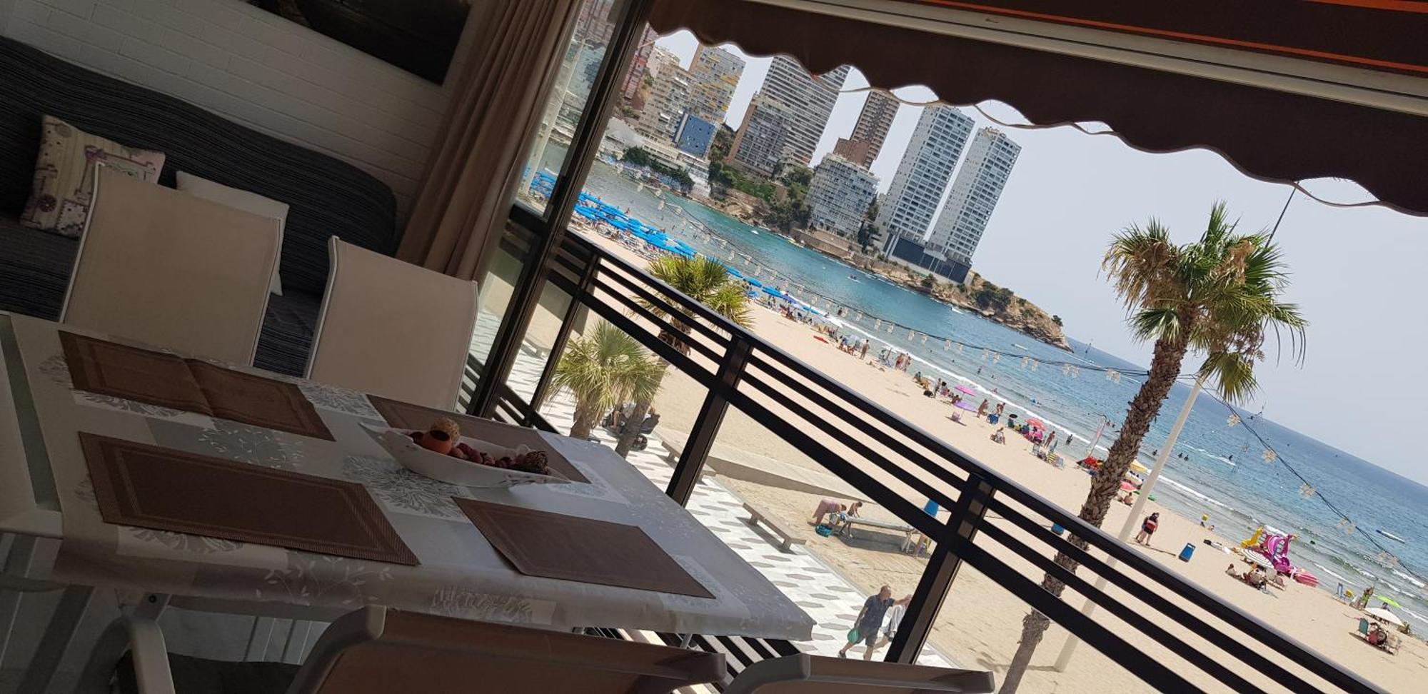 Disponible -11 Al 21 Abril-Apt Cachirul- 4 Pers -Wifi -Aire Acond- Parking Opcionable Extra Benidorm Dış mekan fotoğraf
